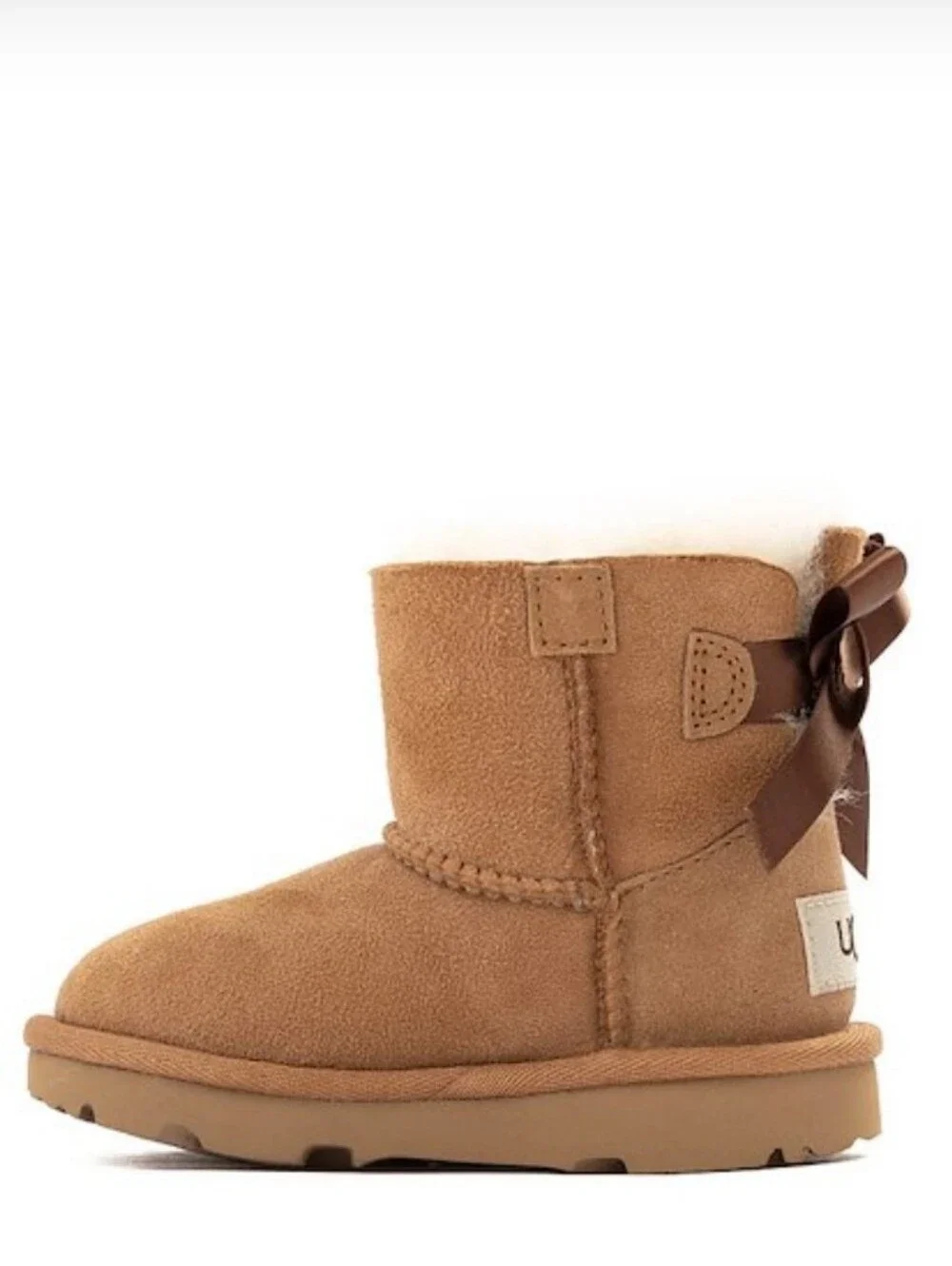Ugg Toddler Mini Bailey Mixed Bow Sz 9 Toddlers
